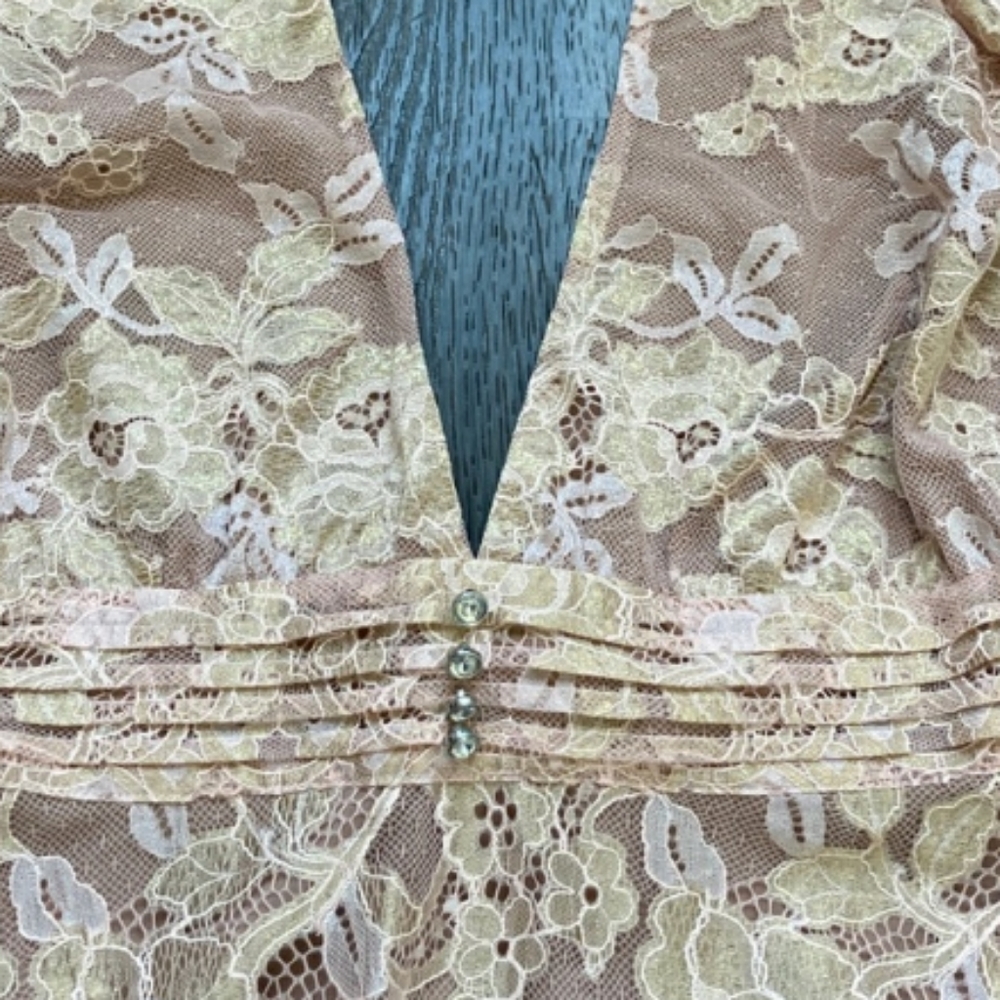 🍋For Love And Lemons Modern Love Lace Dress Large - Picture 8 of 9